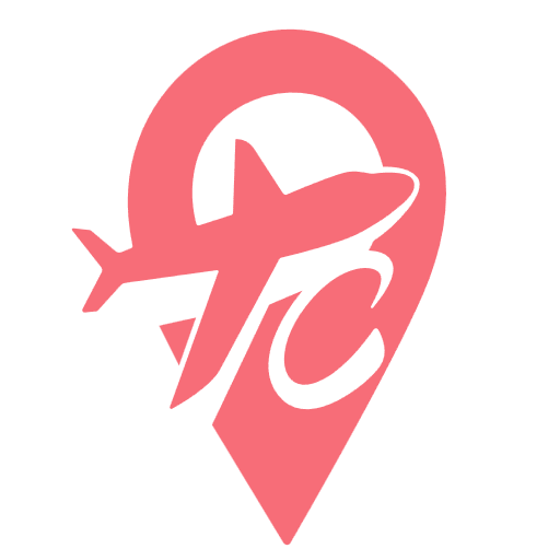 Travel Chick Travel Pin Logo Favicon
